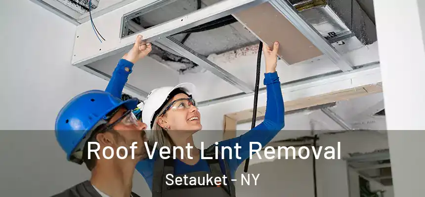 Roof Vent Lint Removal Setauket - NY